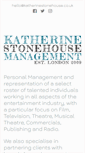 Mobile Screenshot of katherinestonehouse.co.uk